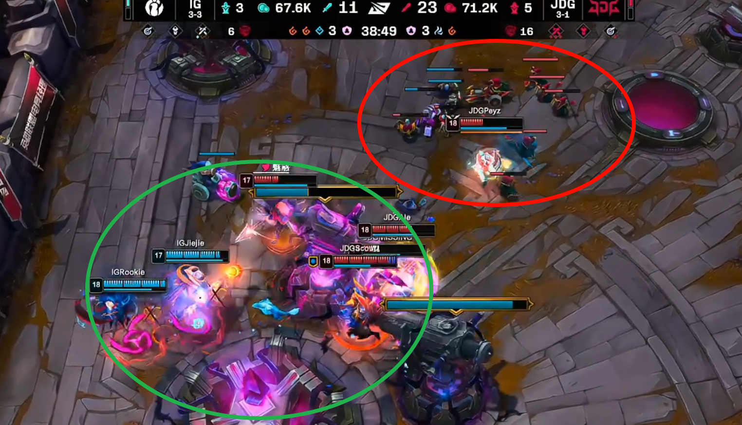 JDG轻取HLE，Faker操刀奇招英雄翻盘焦点之战小组赛，引爆全场热议的简单介绍